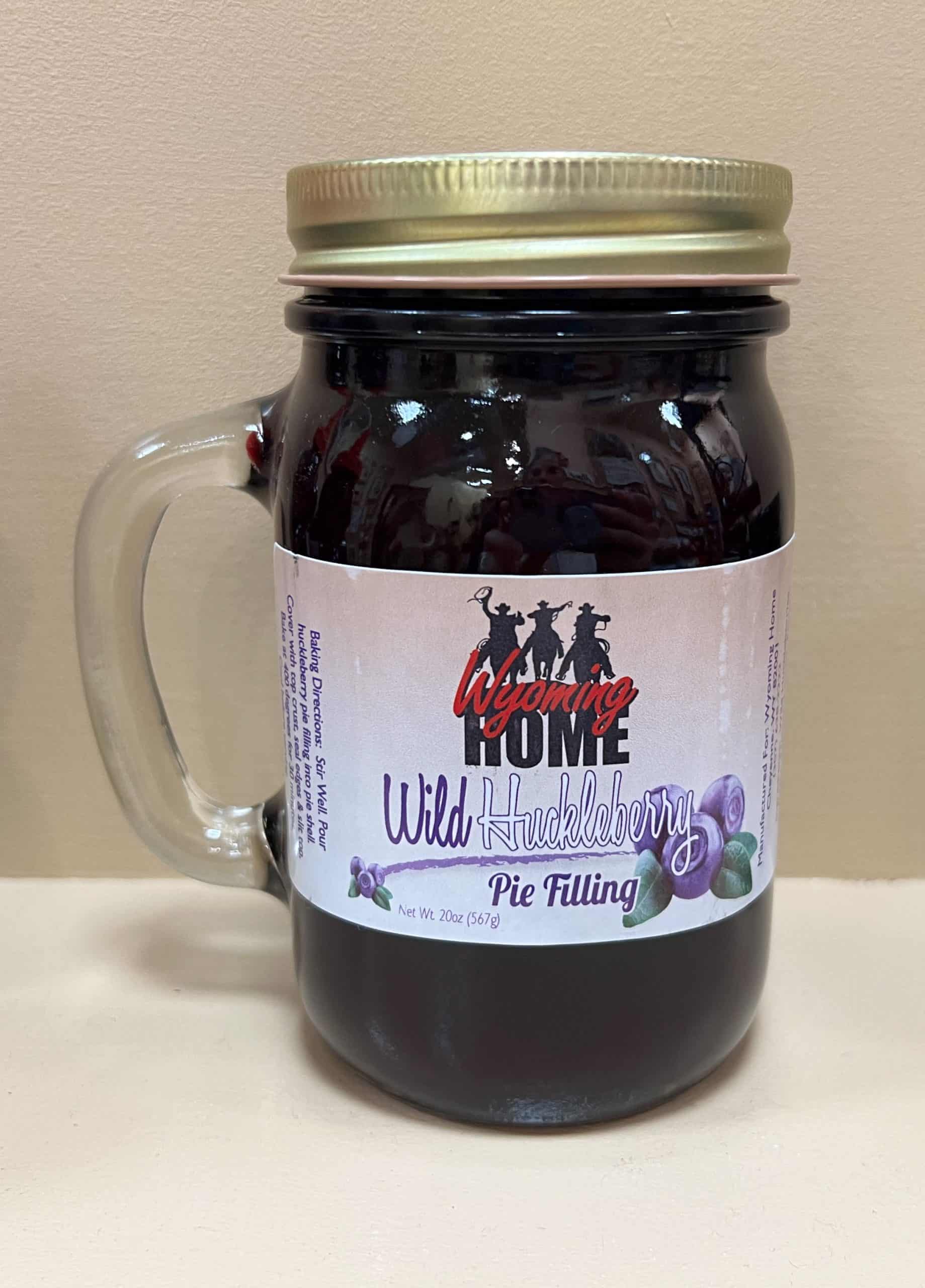 Wild Huckleberry Pie Filling | Wyoming Home